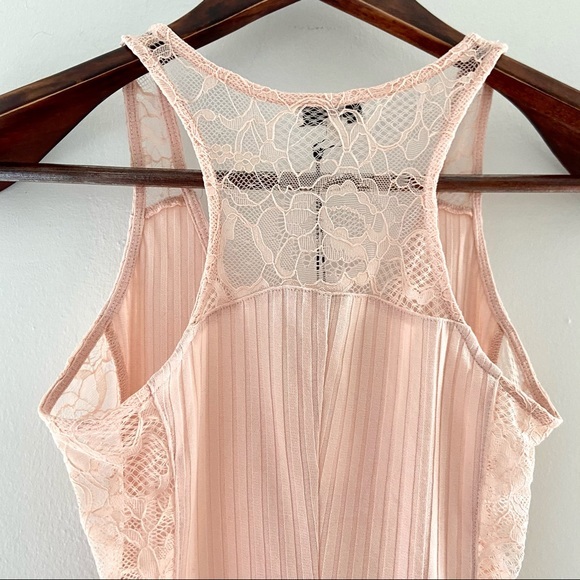 💔SOLD $225 Fleur Du Mal Lace Insert Ribbed Bodysuit - Picture 8 of 10